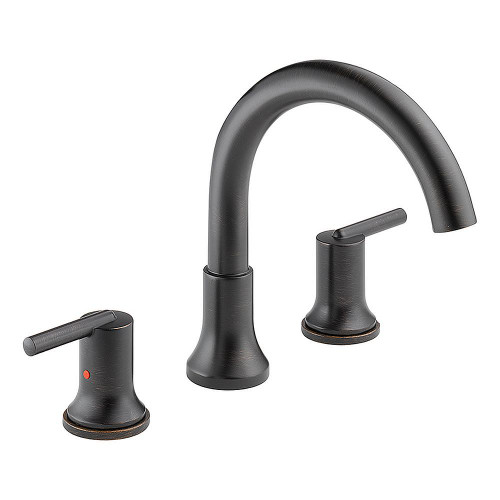 Delta T2759-RB Trinsic Roman Tub FIller in Venetian Bronze