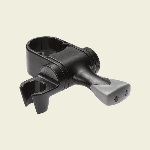 Universal Showering Grab Bar Hand Shower Mount in Black