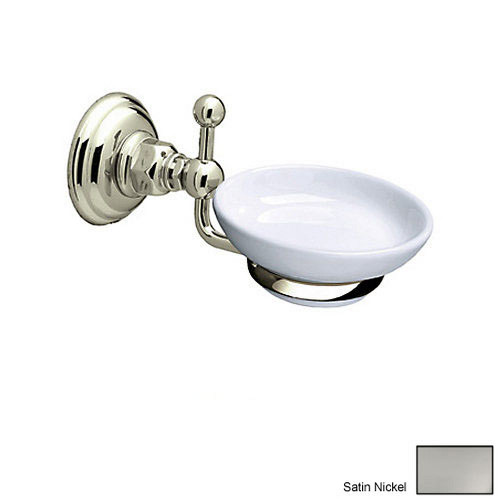 Wall Mounted Soap Dish in Satin Nickel