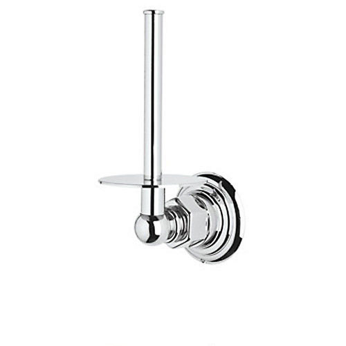 Spare Toilet Paper Holder in Polished Chrome