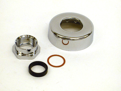 Spud Nut and 3/4-in Escutcheon for 1.0 GPF Urinal Flushometer