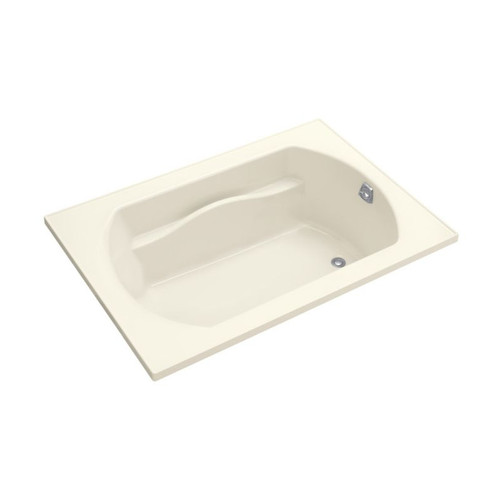 Whirlpool Bath 60-in L X 42-in W in Biscuit  - Includes Protective Liner