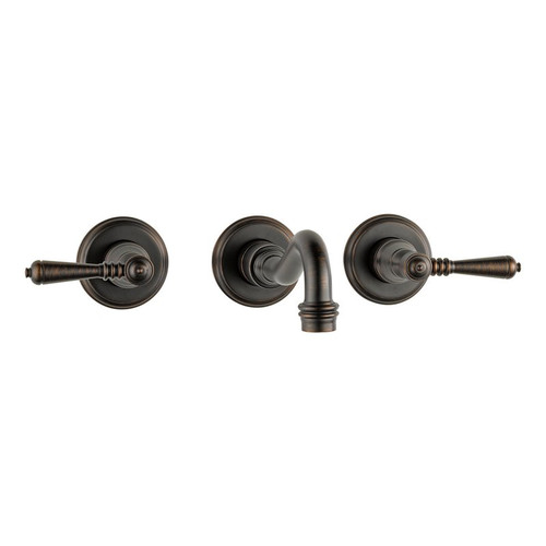Brizo 65836LF-RB Wall Mount Lavatory Faucet in Venetian Bronze