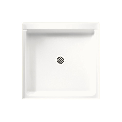 36-in Shower Kit with Wall Surround and Base, in Seashore/White