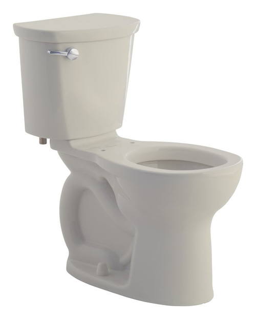 Right Height Round Front 1.28 Gpf 2-Piece Toilet, in Linen