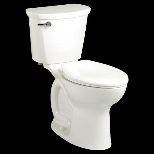 Right Height Round Front 2-Piece Toilet 10 Inch Rough-In 1.6 Gpf, in White
