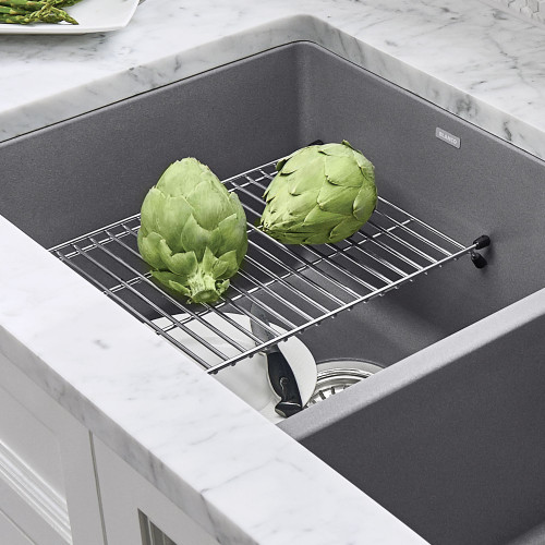 16-in x 9.875-in Stainless Steel Sink Grid
