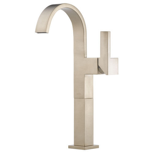 Brizo 65480LF-BN-ECO Single Handle Lavatory Faucet in Brushed Nickel Finish, 1.2gpm Flow Rate