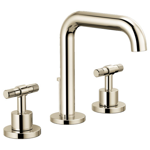 Brizo 65335LF-PNLHP Widespread Lavatory Faucet Less Handles in Polished Nickel Finish, 1.5gpm Flow Rate