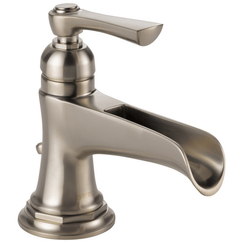Brizo 65061LF-NK-ECO Single Handle Single Hole Lavatory Faucet in Luxe Nickel Finish, 1.2gpm Flow Rate