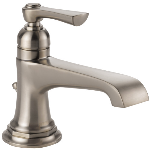Brizo 65060LF-NK-ECO Single Handle Single Hole Lavatory Faucet in Luxe Nickel Finish, 1.2gpm Flow Rate