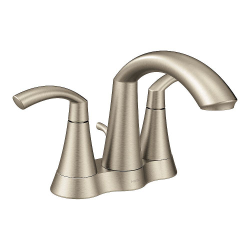 Moen 6172BN Brushed Nickel Two-Handle Bathroom Faucet
