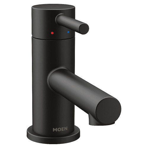 Matte Black One-Handle Bathroom Faucet