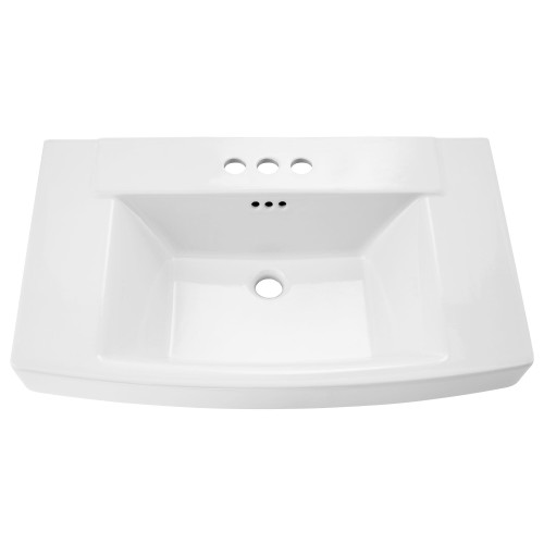 American Standard 0328004.020 Townsend 4-in Centerset Pedestal Sink Top, White