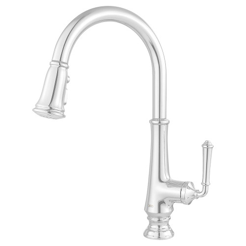 Delancey 1-Handle Pull-Down Kitchen Faucet in Polished Chrome