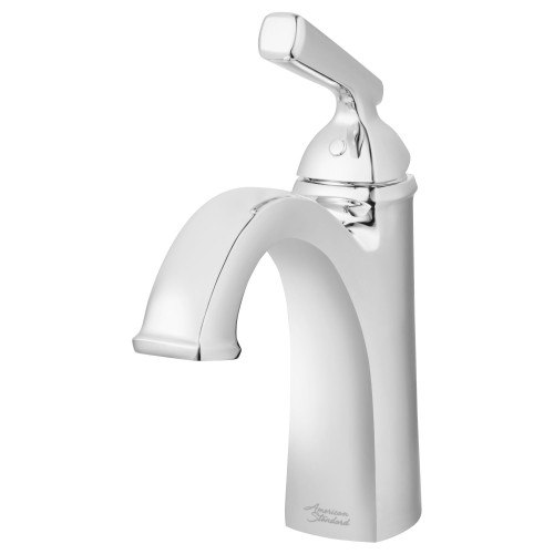 1-Handle Monoblock Bathroom Faucet in Polished Chrome
