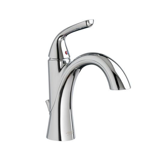 1-Handle Bathroom Faucet with SC Drain in Polished Chrome