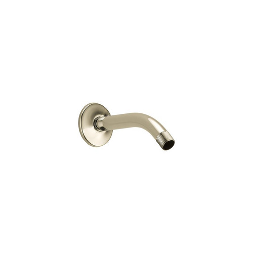 7in Shower Arm with Flange in Polished Nickel