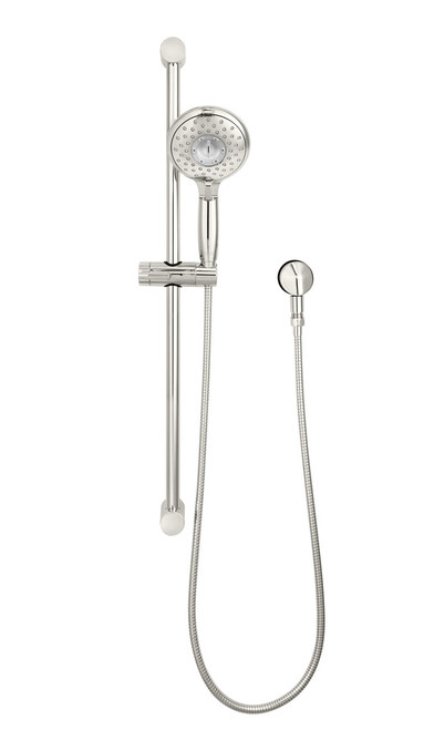 2.5 GPM Handheld Shower Slide Bar Kit in Polished Nickel