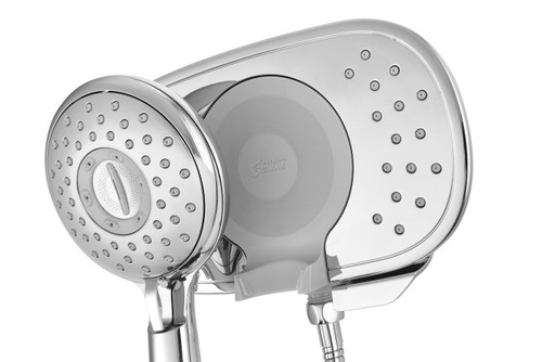 2.5 GPM Duo 4-Function 2-in-1 Shower Head in Polished Chrome