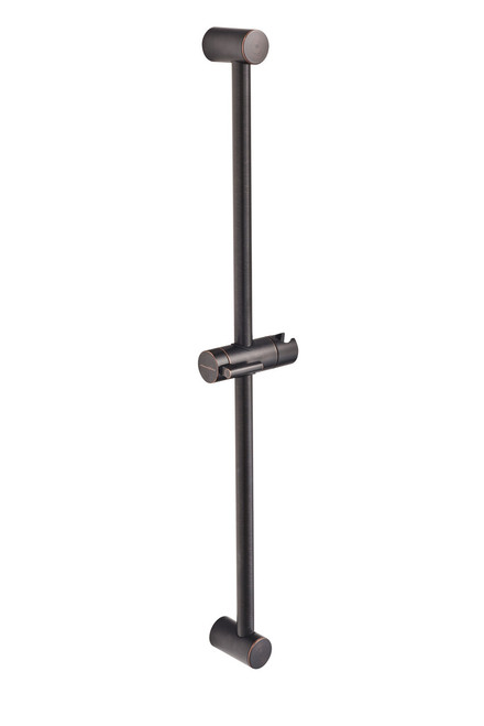 30" Round Shower Slide Bar in Legacy Bronze