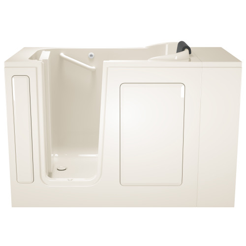 American Standard 2848.105.WLL 28-in. x 48-in. Walk-In Whirlpool Massage Bathtub with Left-Hand Drain in Linen