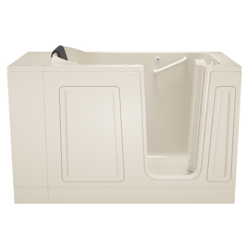 30-in. x 51-in. Walk-In Air Spa Bathtub with Right-Hand Drain in Linen