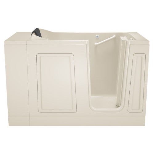 30-in. x 51-in. Walk-In Soaking Bathtub with Right-Hand Drain in Linen