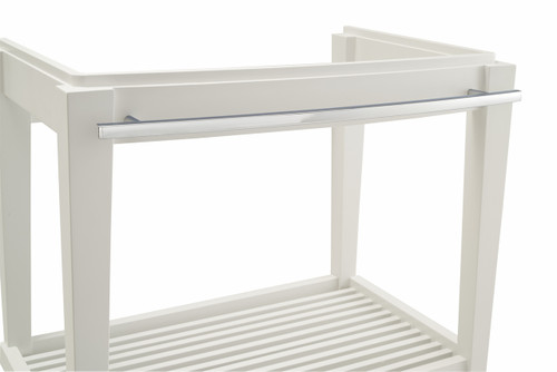 Towel Bar for 30" Washstand in Polished Chrome