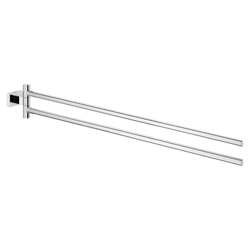 Grohe 40624001 Essentials Cube 18" Towel Bar in Starlight Chrome