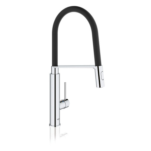 Grohe 31492000 Concetto Professional Single-Handle Kitchen Faucet in StarLight Chrome
