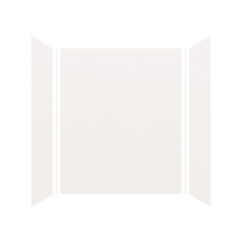 60" X 32" X 72" 5-Piece Alcove Shower Kit, In White