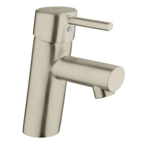 Grohe 34271ENA Concetto Single Hole Single-Handle S-Size Bathroom Faucet in Brushed Nickel