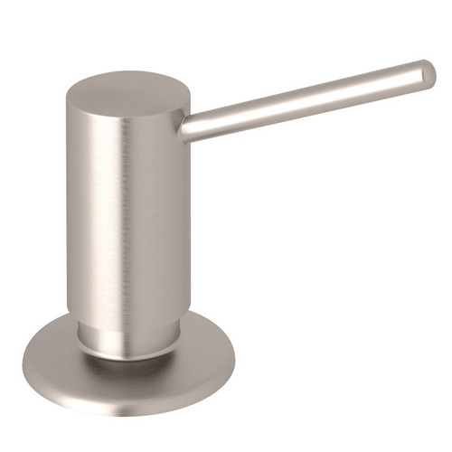Rohl LS450LSTN Lux II Soap and Lotion Dispenser, Satin Nickel