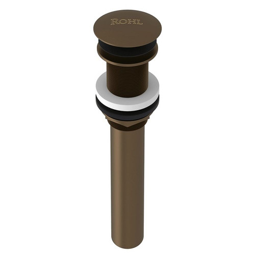 Non Slotted Touch Seal Dome Drain with 6-in Tailpiece in English Bronze
