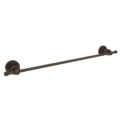 Rohl A1484IWTCB 18-in Single Towel Bar in Tuscan Brass