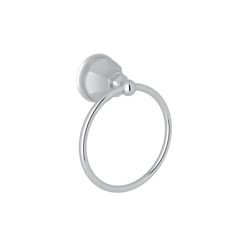 6-in Towel Ring in Polished Chrome