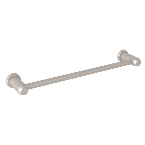 18-in Holborn Wall Mount Single Towel Bar in Satin Nickel