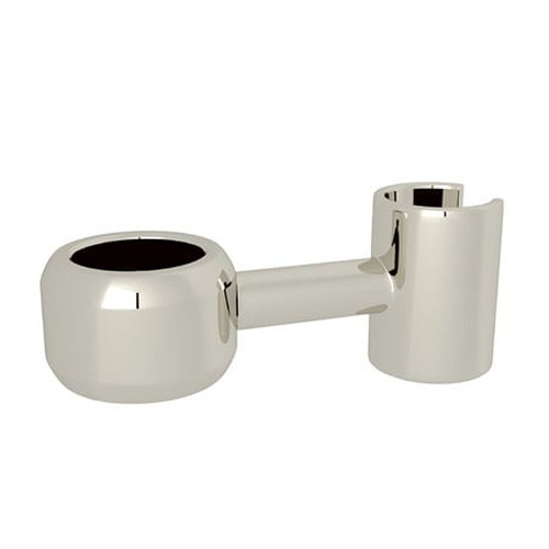 Meda Floor Leg Mount Handshower Holder in Polished Nickel