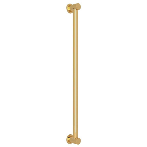 36-in Decorative Grab Bar in Italian Brass