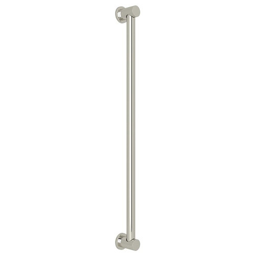36-in Decorative Grab Bar in Polished Nickel