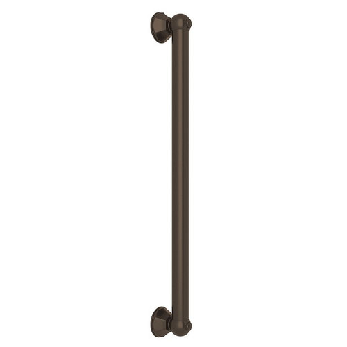 24-in Palladian Decorative Grab Bar in Tuscan Brass