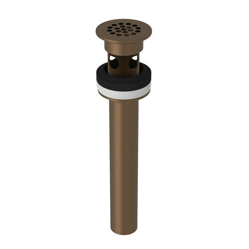 Slotted Grid Drain in English Bronze