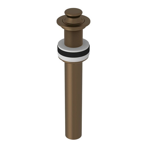 Non Slotted Lift and Turn Drain in English Bronze