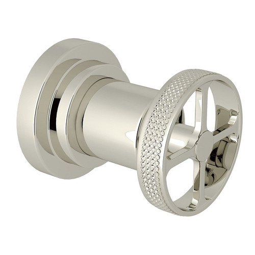 Trim for Volume Control and Diverter with Metal Campo Wheel in Polished Nickel
