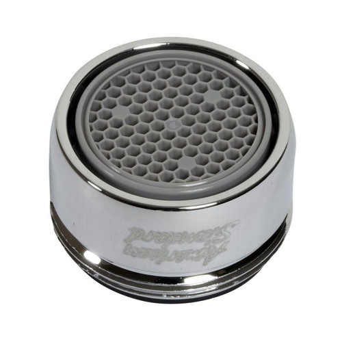 Pressure Compensating Non-Aerated 1.0 GPM Laminar Flow Outlet with 15/16-in Male Threads in Chrome