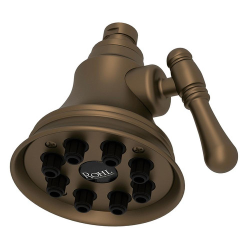 4" 8-Jet Adjustable Showerhead in English Bronze