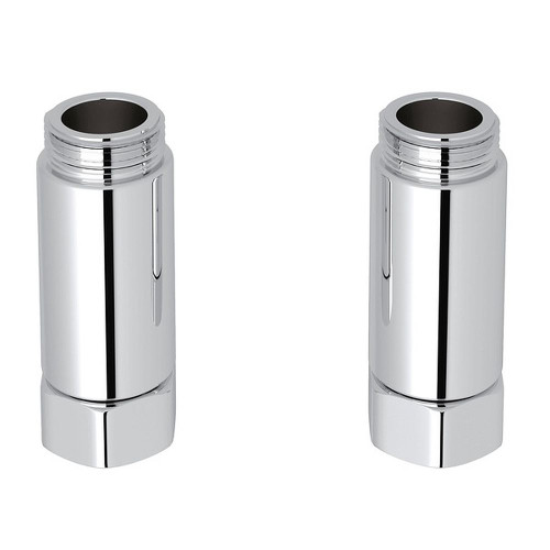 Pair of Adaptors in Polished Chrome