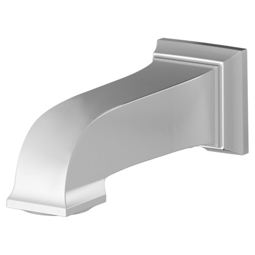 Slip-On Non-Diverter Tub Spout in Chrome