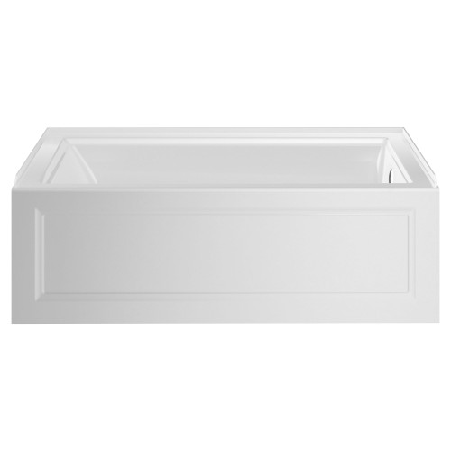 60 x 32" Right Drain Bathtub in White